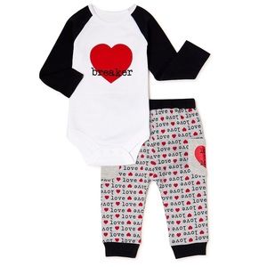 Heart Jogger Set